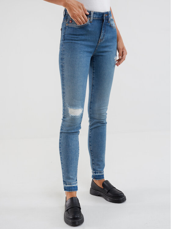BIG STAR BIG STAR Jeansy ADELA Niebieski Skinny Fit