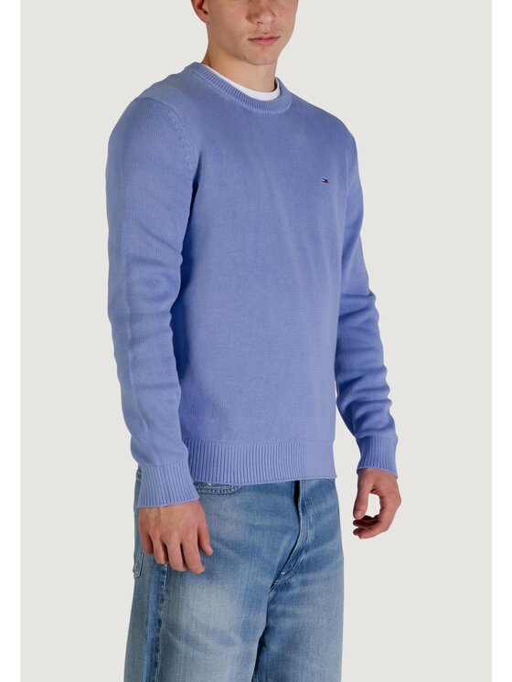 Tommy Jeans Tommy Jeans Πουλόβερ TJM SLIM ESS SWEATER Μωβ Slim Fit