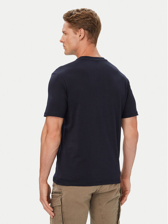 Napapijri Napapijri Tricou S-Flag Tiki Ss NP0A8A6I1761 Bleumarin Regular Fit