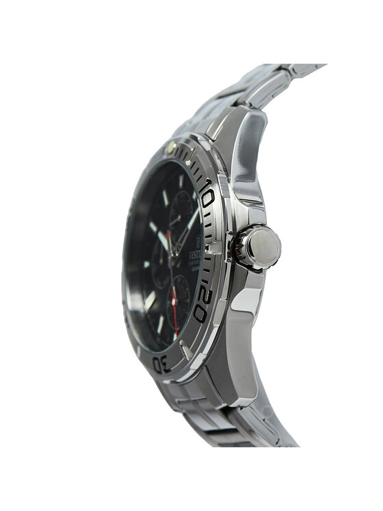 Festina Festina Zegarek F20445/3 Srebrny