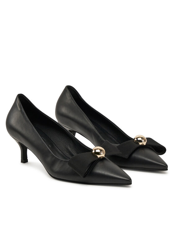 Furla Furla Pantofi cu toc subțire Sfera Decollete YI40SFE BX3614 O6000 Negru