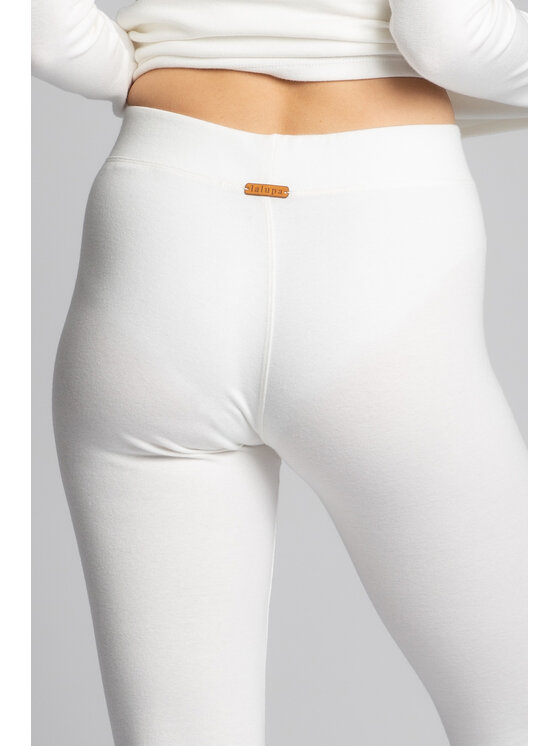 LaLupa LaLupa Pantalone del pigiama LA035 Bianco Comfortable Fit