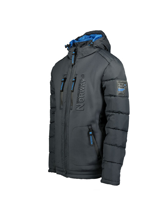 Geographical Norway Geographical Norway Kurtka zimowa WU6633H/GN-DARK GREY Szary Reglan Fit