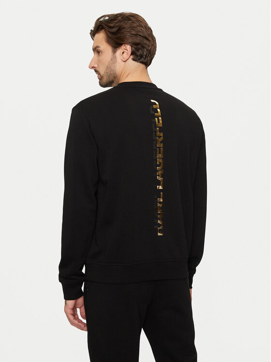 KARL LAGERFELD Mikina 705463 551900 Čierna Regular Fit