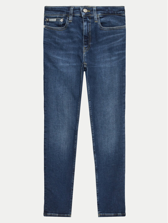 Calvin Klein Jeans Blugi IB0IB02303 Bleumarin Regular Fit