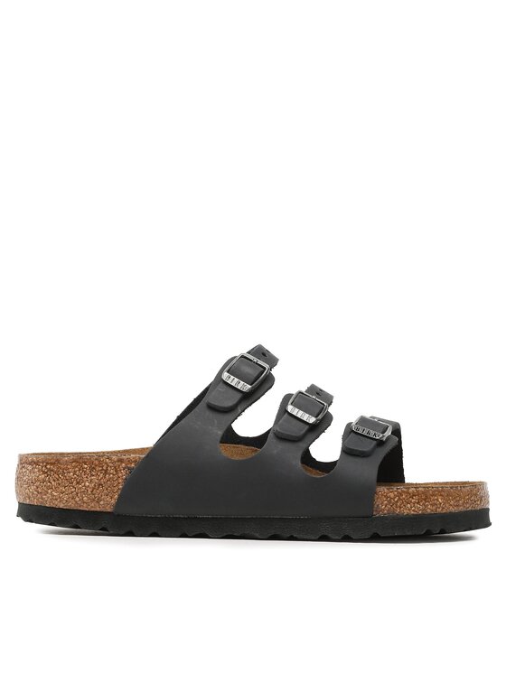 Birkenstock Damskie Klapki, rozmiar 35, Czarne, Florida 1011445