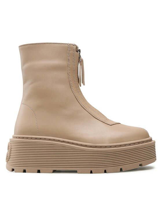 Badura Badura Členková obuv 222FW181 Béžová