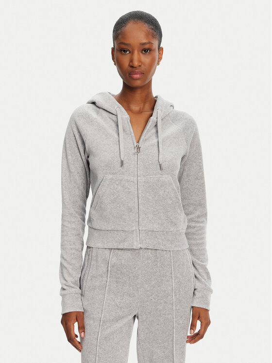 Juicy Couture Juicy Couture Bluză Madison JCWA122001 Gri Slim Fit