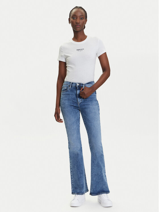 Tommy Jeans Tommy Jeans Farmer Sylvia DW0DW20654 Kék Flare Fit