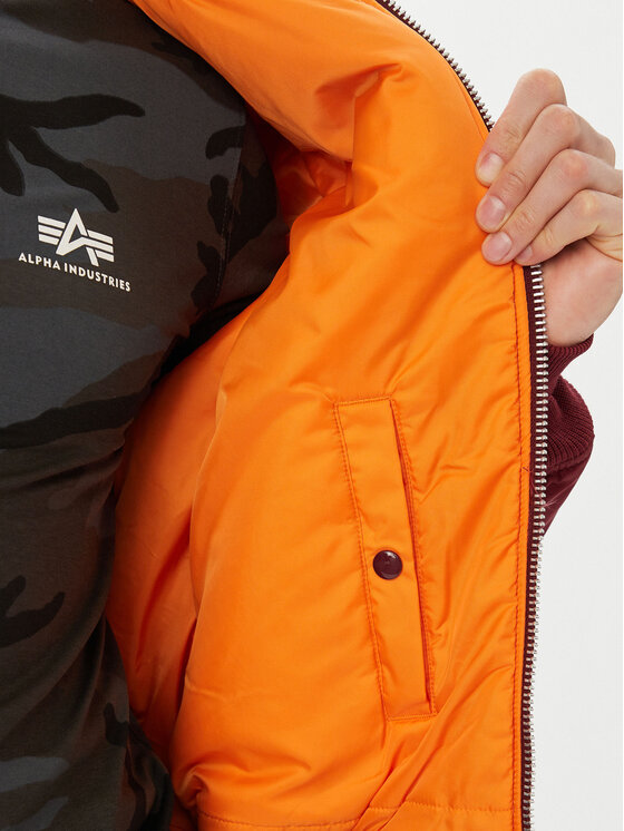 Alpha Industries Alpha Industries Яке бомбър Ma-1 100101 Бордо Regular Fit