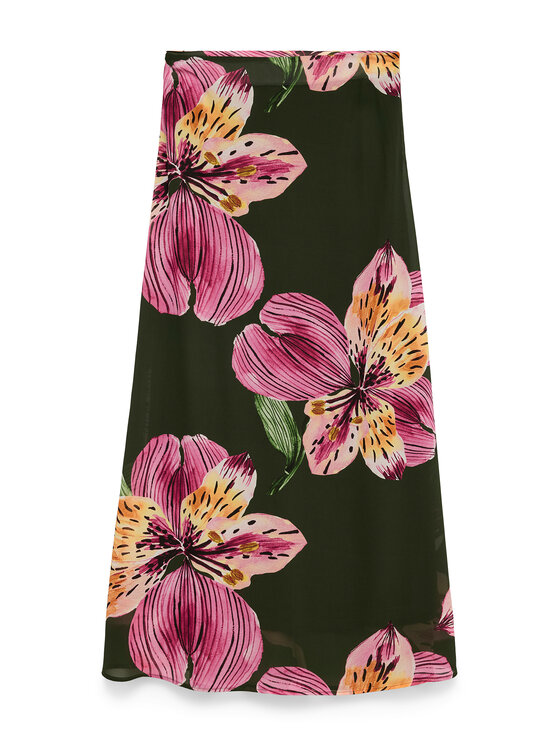 Vero Moda Vero Moda Maksi sijonas Ismene 10351432 Žalia Regular Fit