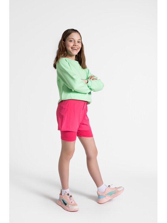 Lemon Explore Lemon Explore Szorty WL5119401ACG-007 Różowy Regular Fit