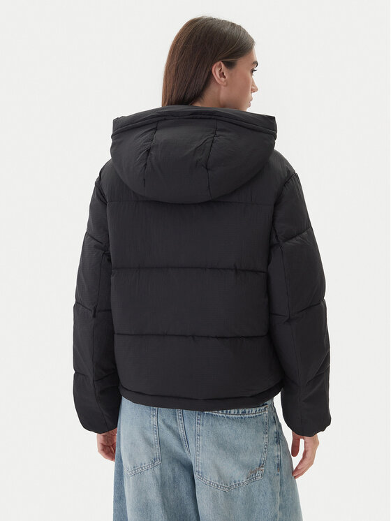 Tommy Jeans Tommy Jeans Зимно яке DW0DW21625 Черен Regular Fit