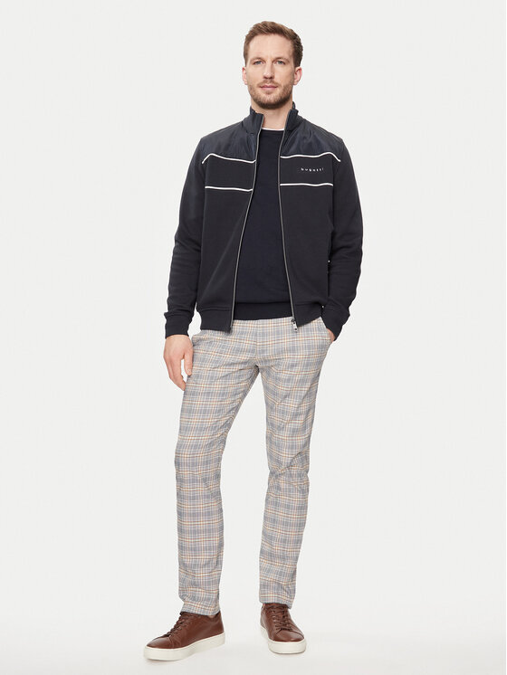 Bugatti Bugatti Pulóver 8750 55144A Sötétkék Regular Fit