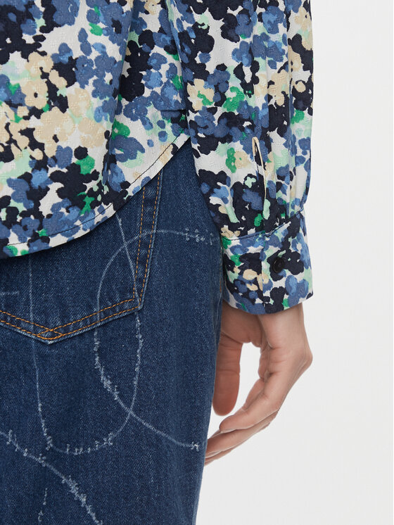 Pepe Jeans Pepe Jeans Koszula Ciria PL304836 Niebieski Regular Fit