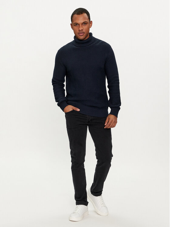 Selected Homme Selected Homme Ζιβάγκο 16091739 Σκούρο μπλε Regular Fit