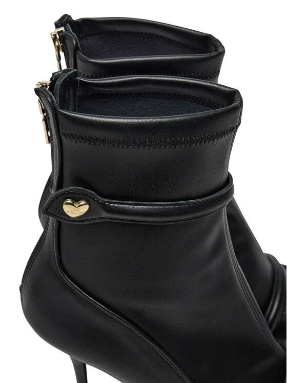 LOVE MOSCHINO LOVE MOSCHINO Botki JA21099G0LIEZ000 Czarny
