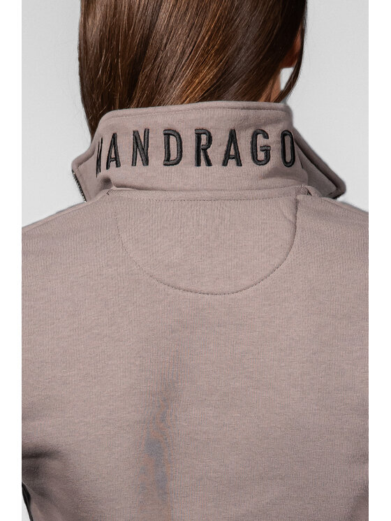 MANDRAGORA MANDRAGORA Felpa Cudowronka Beige Slim Fit
