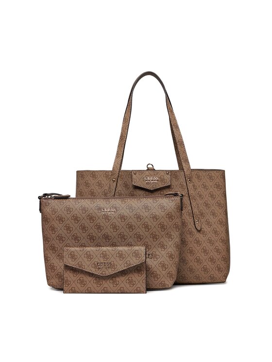 Guess Ročna Torba Brenton Tote HWEBG8 39023 Rjava