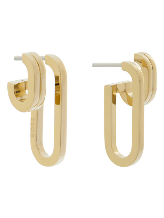 BOSS BOSS Обици 1580325 Златист