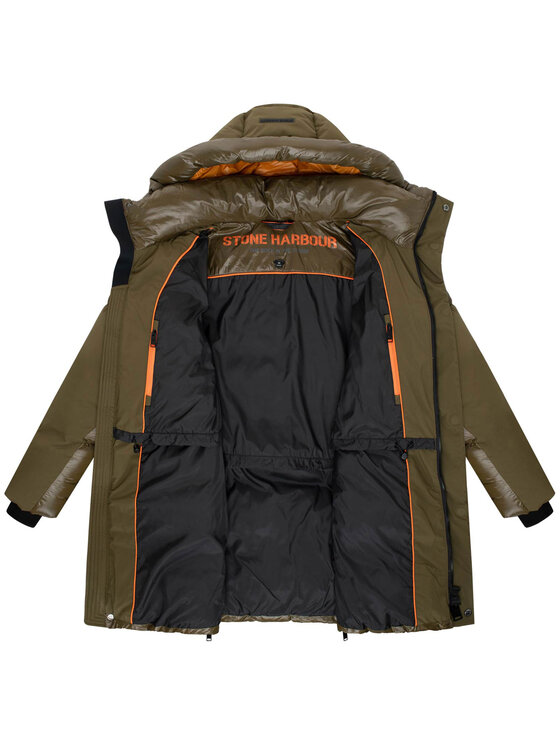 Stone Harbour Stone Harbour Kurtka zimowa Nelioon Zielony Regular Fit