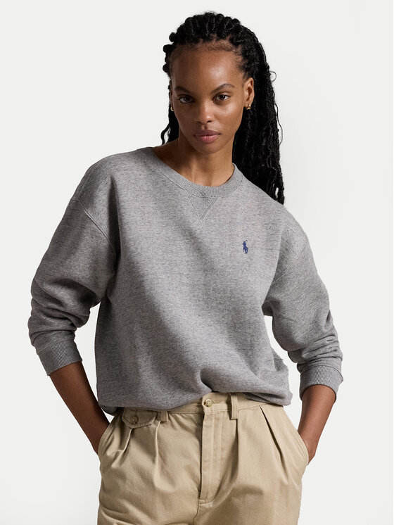Polo Ralph Lauren Polo Ralph Lauren Mikina 211943006004 Šedá Relaxed Fit