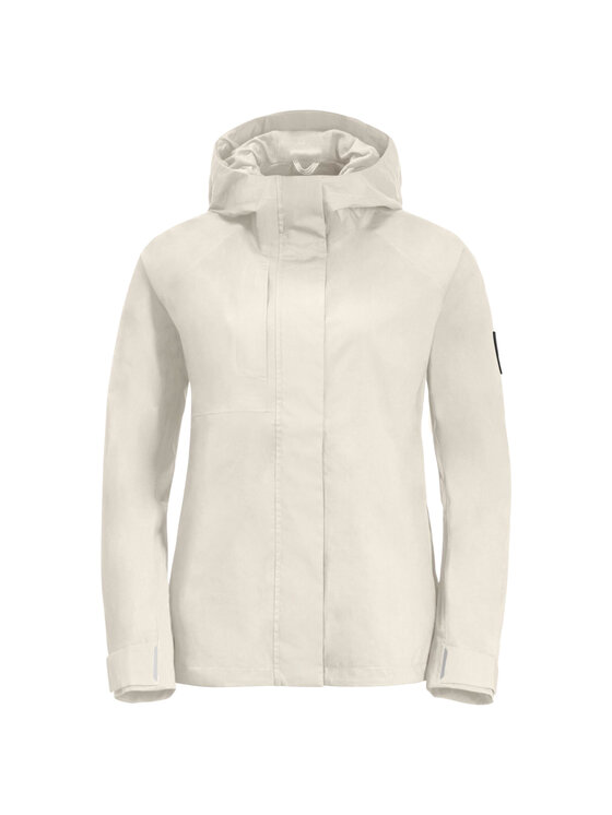 Jack Wolfskin Jack Wolfskin Kurtka przejściowa Nature 2l Jkt W Biały Regular Fit