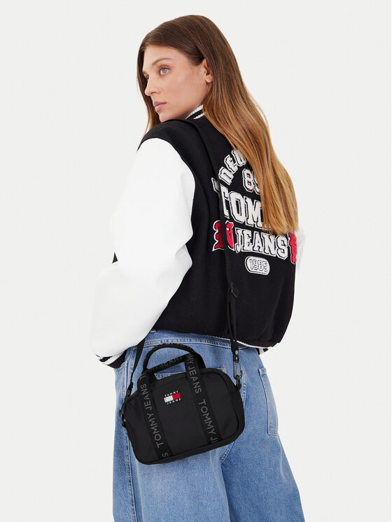 Tommy Jeans Tommy Jeans Torbica Tjw Ess Daily Crossover AW0AW17889 Crna