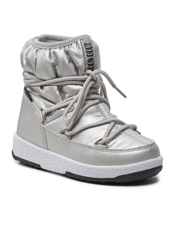 Moon Boot Moon Boot Sniega zābaki Jr Girl Low 34051800002 Sudraba