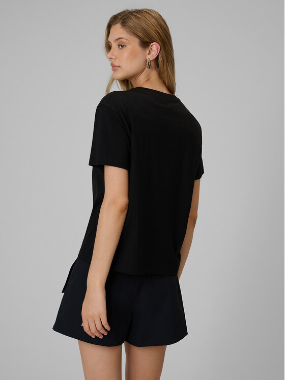 4F 4F T-Shirt T-SHIRT GALLERY Czarny Loose Fit
