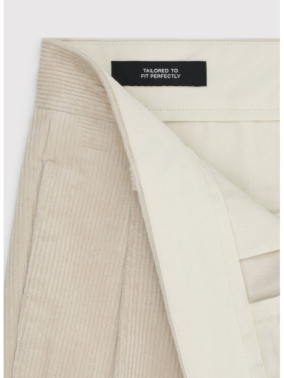 Pako Lorente Pako Lorente Spodnie materiałowe P25WF-WX-005 Beżowy Regular Fit