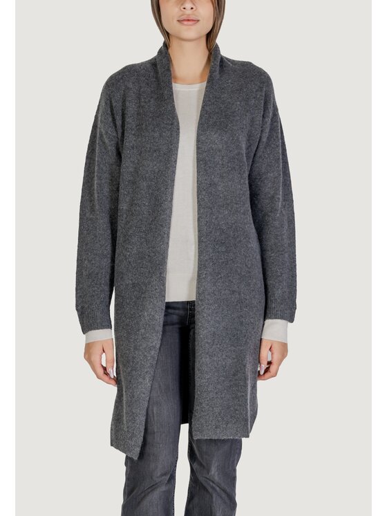 Morgan De Toi Morgan De Toi Cardigan 242-MGIOIA Grigio Regular Fit