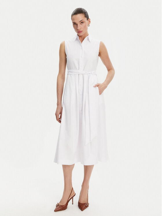 Silvian Heach Silvian Heach Hemdkleid GPP25450VE Weiß Regular Fit