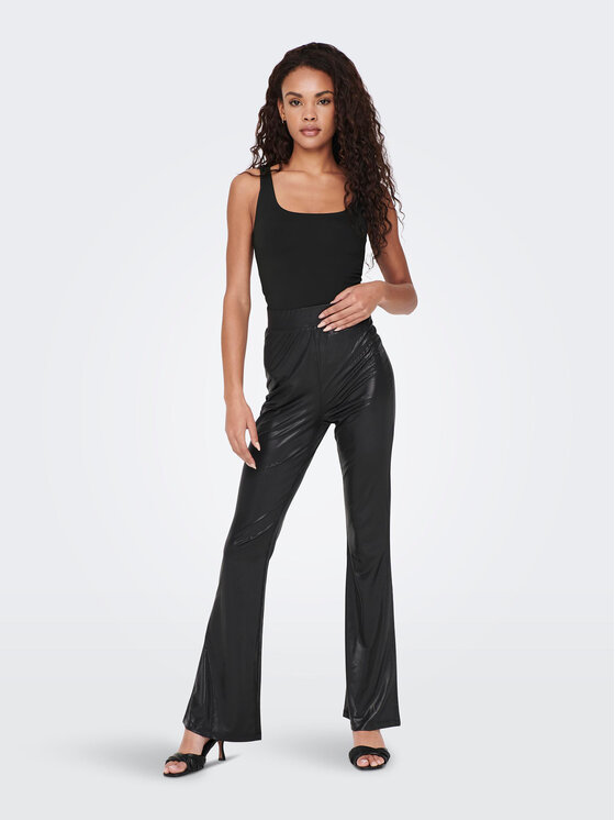 ONLY ONLY Τοπ Lea 15278090 Μαύρο Regular Fit