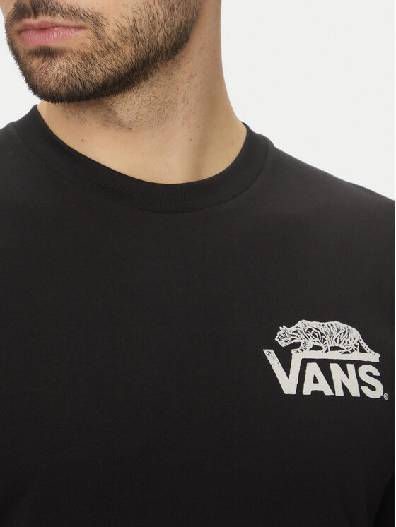 Vans Vans T-shirt Sneaky VN000M3Y Crna Regular Fit