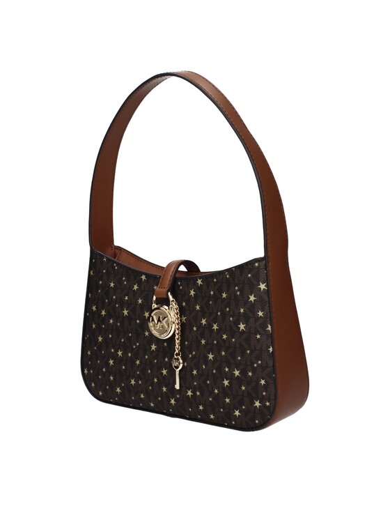 Michael Kors Michael Kors Torebka Brown Fabric Hand Brązowy