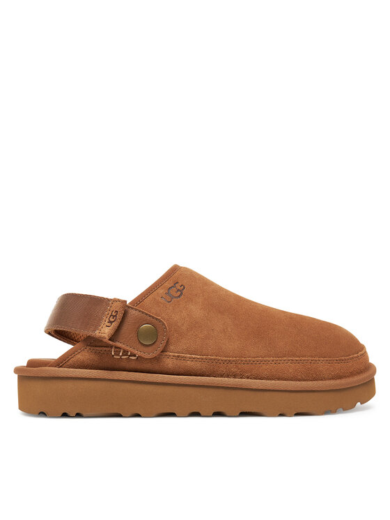 Ugg Męskie Klapki, rozmiar 40, Brązowe, M Goldencoast Clog II 1166915