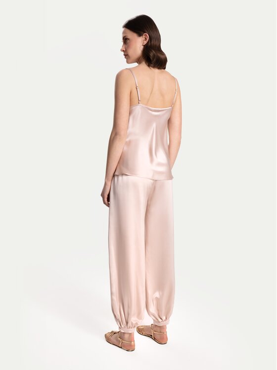 Cat&Cat Cat&Cat Top jedwabny Beżowy Regular Fit