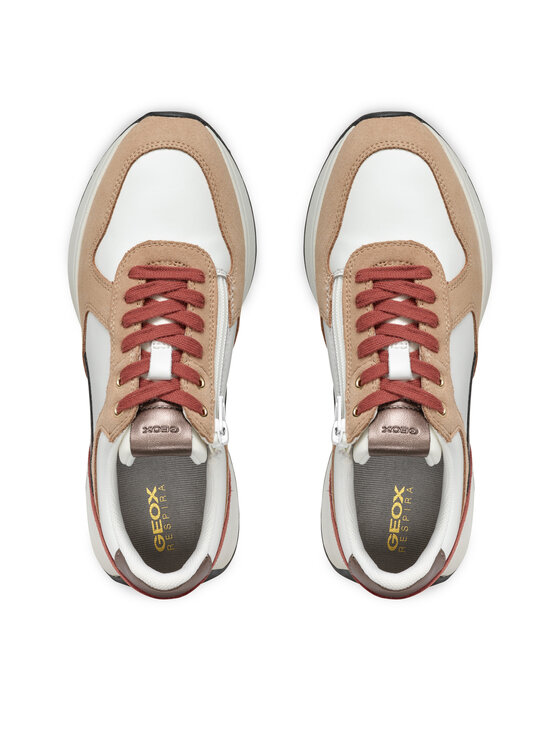 Geox Geox Sneakersy D Amabel D46MDA 08522 C1Z5Q Biały