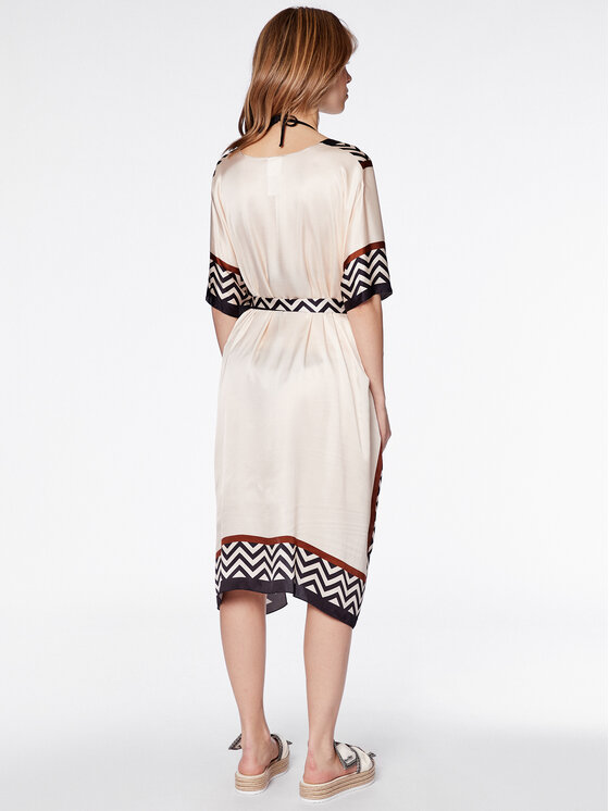 Max Mara Beachwear Max Mara Beachwear Poncsó Estremo 23369104 Bézs Regular Fit