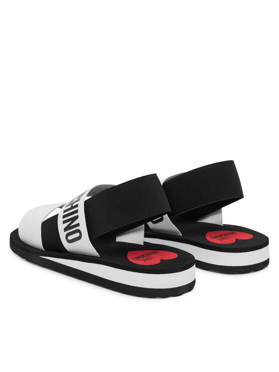 LOVE MOSCHINO LOVE MOSCHINO Sandále JA16033G0MJN410A Biela