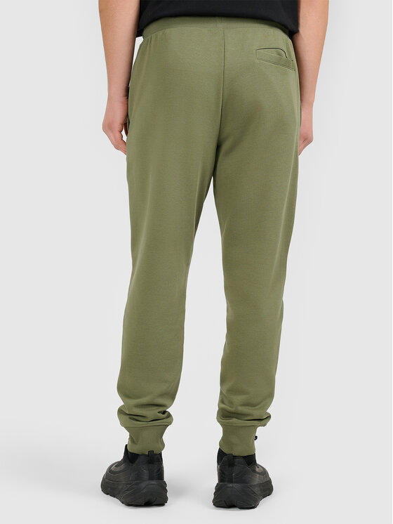 4F 4F Spodnie dresowe 4FWAW26TTROM1812-43S Khaki Active Fit