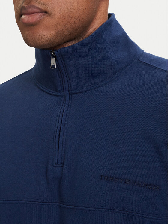 Tommy Hilfiger Tommy Hilfiger Majica dugih rukava Essential UM0UM03909 Tamnoplava Regular Fit