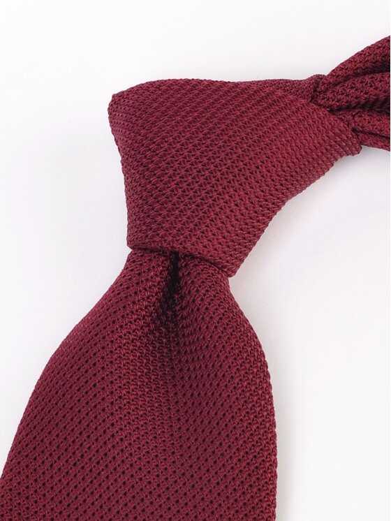 ELSNER ELSNER Cravatta JEDWAB GRENADYNA GARZA FINA A1883 Bordeaux