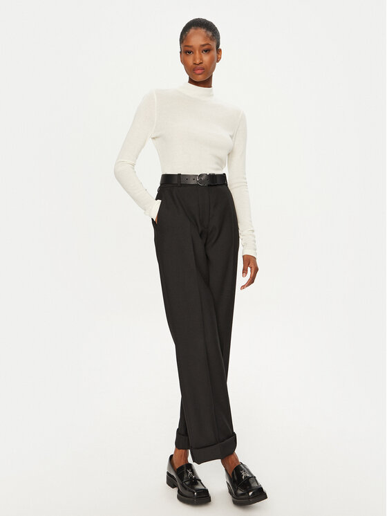 Calvin Klein Calvin Klein Ζιβάγκο K20K208047 Εκρού Slim Fit