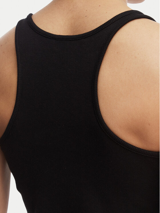 Tommy Jeans Tommy Jeans Top Racerback DW0DW22264 Černá Slim Fit