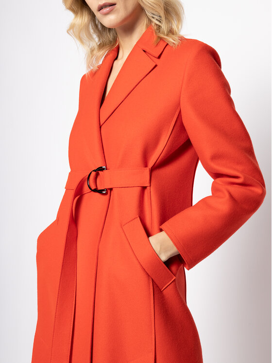 MAX&Co. MAX&Co. Μάλλινο παλτό Casella 70110120 Κόκκινο Regular Fit