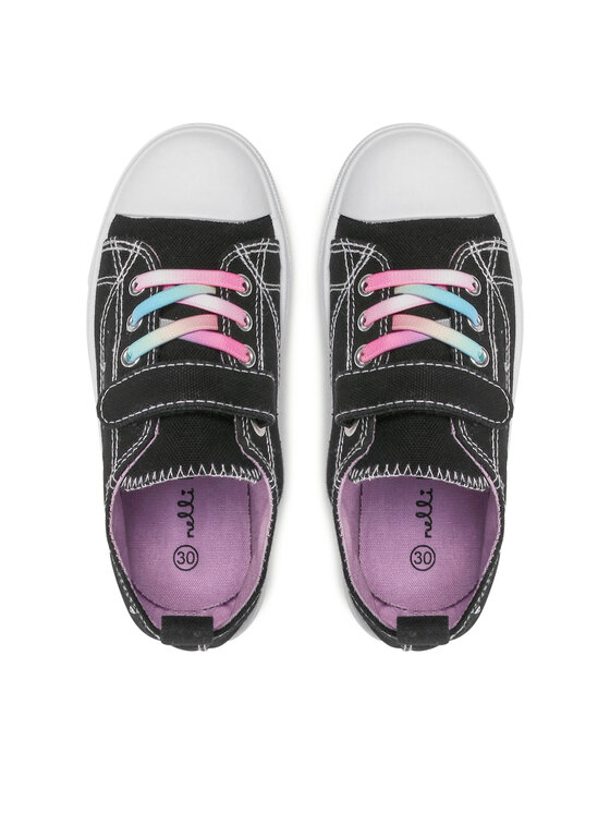 Nelli Blu Nelli Blu Sneakers aus Stoff NA22-08-003 Schwarz