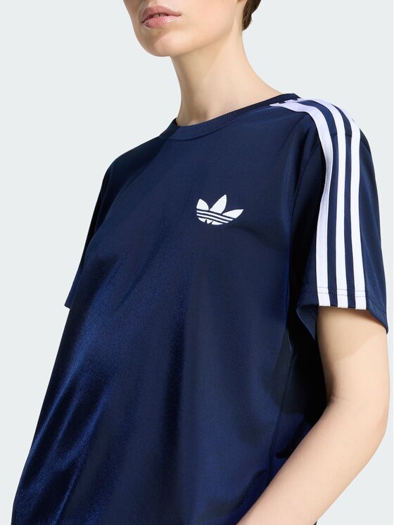adidas adidas T-Shirt FIREBIRD TEE Niebieski jasny
