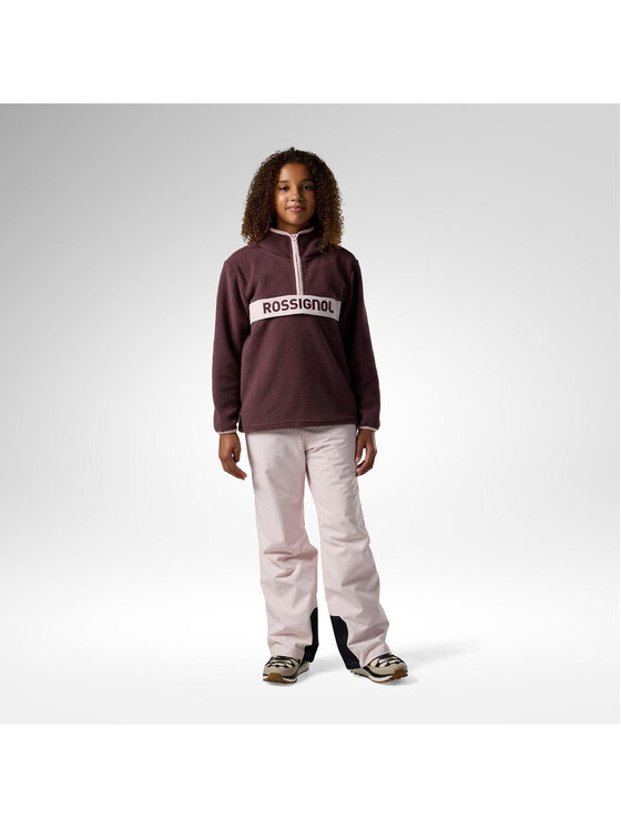 Rossignol Rossignol Polar Jr Alltrack Anorak Fleece Fioletowy Regular Fit